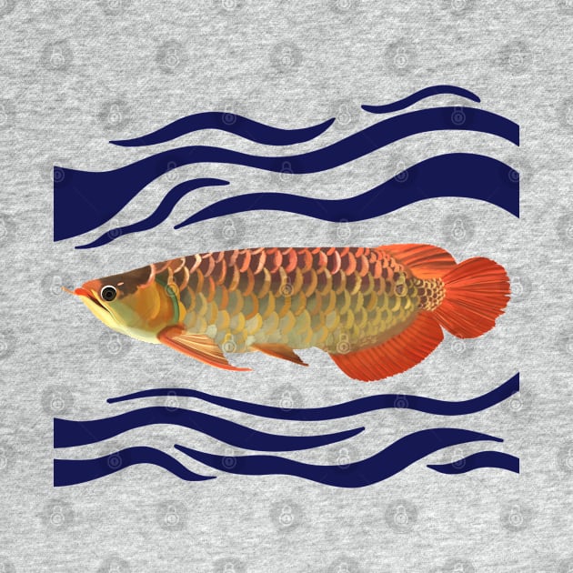 Dragon Fish | Arowana by Suneldesigns